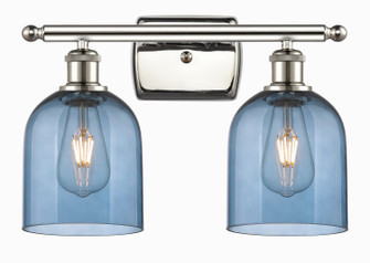 Ballston Two Light Bath Vanity in Polished Nickel (405|516-2W-PN-G558-6BL)