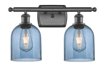 Ballston Two Light Bath Vanity in Oil Rubbed Bronze (405|516-2W-OB-G558-6BL)