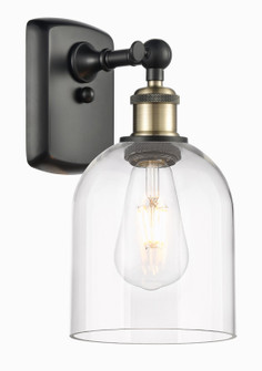 Ballston One Light Wall Sconce in Black Antique Brass (405|516-1W-BAB-G558-6CL)