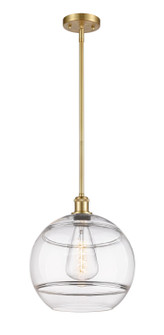 Ballston One Light Mini Pendant in Satin Gold (405|516-1S-SG-G556-12CL)
