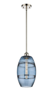 Ballston One Light Mini Pendant in Polished Nickel (405|516-1S-PN-G557-8BL)