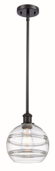 Ballston One Light Mini Pendant in Oil Rubbed Bronze (405|516-1S-OB-G556-8CL)