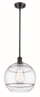 Ballston One Light Mini Pendant in Oil Rubbed Bronze (405|516-1S-OB-G556-12CL)