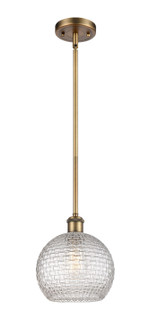 Ballston One Light Mini Pendant in Brushed Brass (405|516-1S-BB-G122C-8CL)