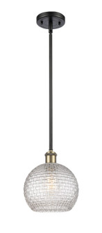 Ballston One Light Mini Pendant in Black Antique Brass (405|516-1S-BAB-G122C-8CL)