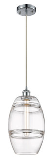 Ballston One Light Mini Pendant in Polished Chrome (405|516-1P-PC-G557-8CL)