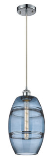 Ballston One Light Mini Pendant in Polished Chrome (405|516-1P-PC-G557-8BL)
