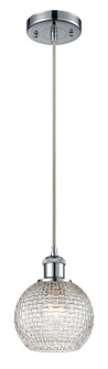 Ballston One Light Mini Pendant in Polished Chrome (405|516-1P-PC-G122C-6CL)