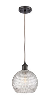 Ballston One Light Mini Pendant in Oil Rubbed Bronze (405|516-1P-OB-G122C-8CL)