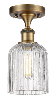 Ballston One Light Semi-Flush Mount in Brushed Brass (405|516-1C-BB-G559-5CL)