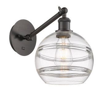Ballston One Light Wall Sconce in Oil Rubbed Bronze (405|317-1W-OB-G556-8CL)