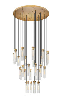 Beau 27 Light Chandelier in Rubbed Brass (224|740P-27R-RB)