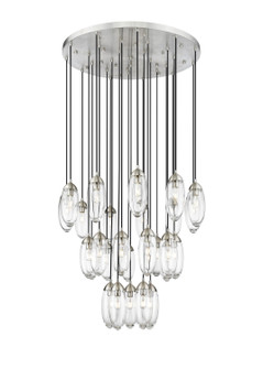 Arden 27 Light Chandelier in Brushed Nickel (224|651P-27R-BN)