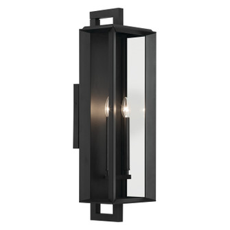 Kroft Two Light Outdoor Wall Mount in Textured Black (12|59134BKT)
