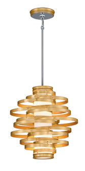 Vertigo LED Pendant in Gold Leaf (68|225-42-GL)