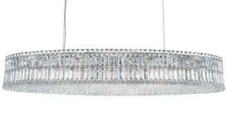 Plaza 24 Light Pendant in Polished Stainless Steel (53|6680O)