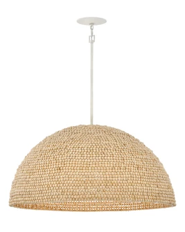 Dalia LED Chandelier in Textured Plaster (13|38465TXP)