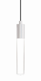 Tall Clear Light Guide LED Pendant in White (326|SP-LGD-TC-01-WH-30K-3W-SP5)