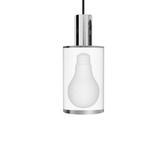 A-Lamp Light Guide LED Pendant in Polished Chrome (326|SP-LGD-AL-03-PC-30K-3W-SP5)
