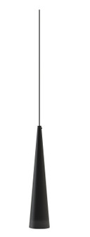 Short Cone LED Pendant in Matte Black (326|SP-COS-RR-02-BL-30K-5W-SP5)