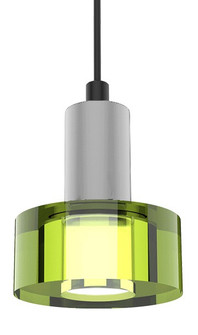 Color Gel LED Pendant in Polished Chrome (326|SP-CGL-GN-03-PC-30K-3W-SP5)