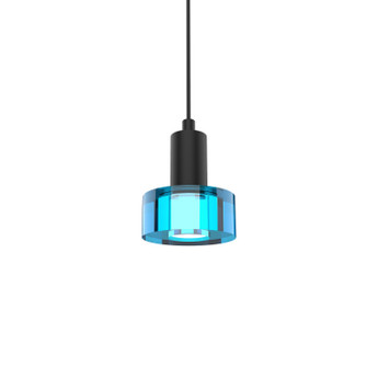 Color Gel LED Pendant in Matte Black (326|SP-CGL-BL-03-BL-30K-3W-SP5)