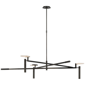 Melange LED Chandelier in Bronze (268|KW 5603BZ-ALB)