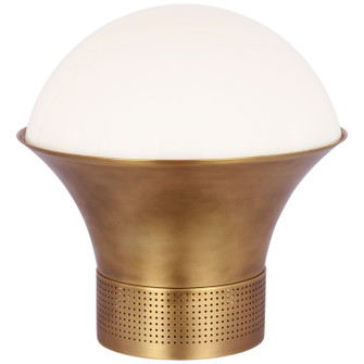 Precision LED Table Lamp in Antique-Burnished Brass (268|KW 3224AB-WG)