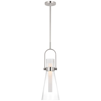 Larkin LED Pendant in Polished Nickel (268|IKF 5455PN-CG)