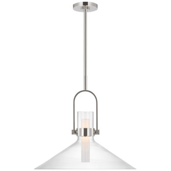 Larkin LED Pendant in Polished Nickel (268|IKF 5452PN-CG)