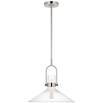 Larkin LED Pendant in Polished Nickel (268|IKF 5451PN-CG)