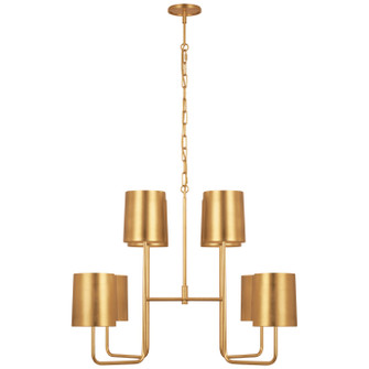 Go Lightly LED Chandelier in Gild (268|BBL 5083G-G)