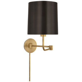 Go Lightly LED Swing Arm Wall Light in Soft Brass (268|BBL 2095SB-BZ)