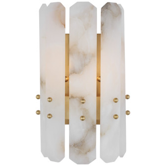 Bonnington One Light Wall Sconce in Hand-Rubbed Antique Brass (268|ARN 2124HAB-ALB)