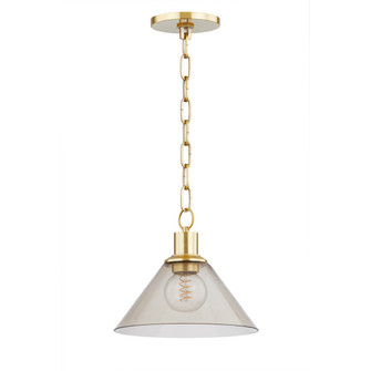 Anniebee One Light Pendant in Aged Brass (428|H829701S-AGB)