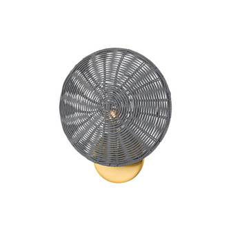 Destiny One Light Wall Sconce in Aged Brass (428|H825101-AGB)