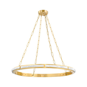 Wingate LED Chandelier in Aged Brass (70|8136-AGB)