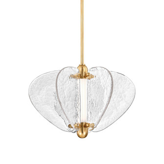 Freya LED Pendant in Vintage Brass (68|380-20-VB)