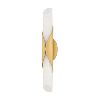 Camilla Two Light Wall Sconce in Vintage Polished Brass (68|372-02-VPB)