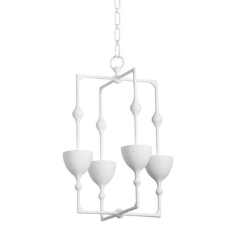 Antalya LED Lantern in Gesso White (68|368-16-GSW)