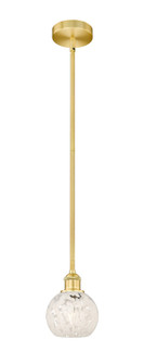 Edison One Light Mini Pendant in Satin Gold (405|616-1S-SG-G1216-6WM)