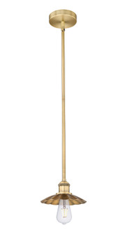 Edison One Light Mini Pendant in Polished Nickel (405|616-1S-PN-M17-PN)