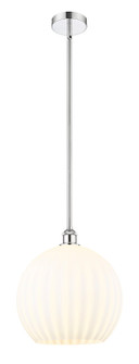 Edison One Light Pendant in Polished Chrome (405|616-1S-PC-G1217-14WV)