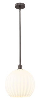 Edison One Light Pendant in Oil Rubbed Bronze (405|616-1S-OB-G1217-14WV)