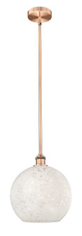 Edison One Light Mini Pendant in Antique Copper (405|616-1S-AC-G1216-12WM)