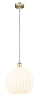 Edison LED Pendant in Antique Brass (405|616-1S-AB-G1217-14WV)