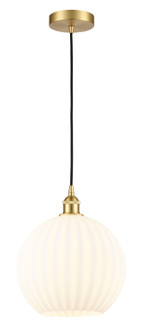 Edison LED Mini Pendant in Satin Gold (405|616-1P-SG-G1217-12WV)
