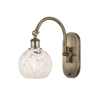 Ballston One Light Swing Arm in Antique Brass (405|518-1W-AB-G1216-6WM)