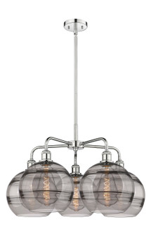 Ballston Five Light Chandelier in Polished Chrome (405|516-5CR-PC-G556-10SM)