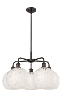 Ballston Five Light Chandelier in Oil Rubbed Bronze (405|516-5CR-OB-G1216-10WM)